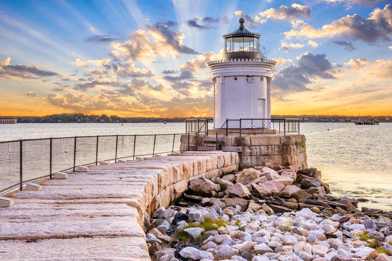 Panoramic Image of South Portland, ME